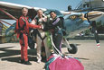SKYDIVES-farbenvoller-Sprung-in-Tequesquitengo-Mexico
